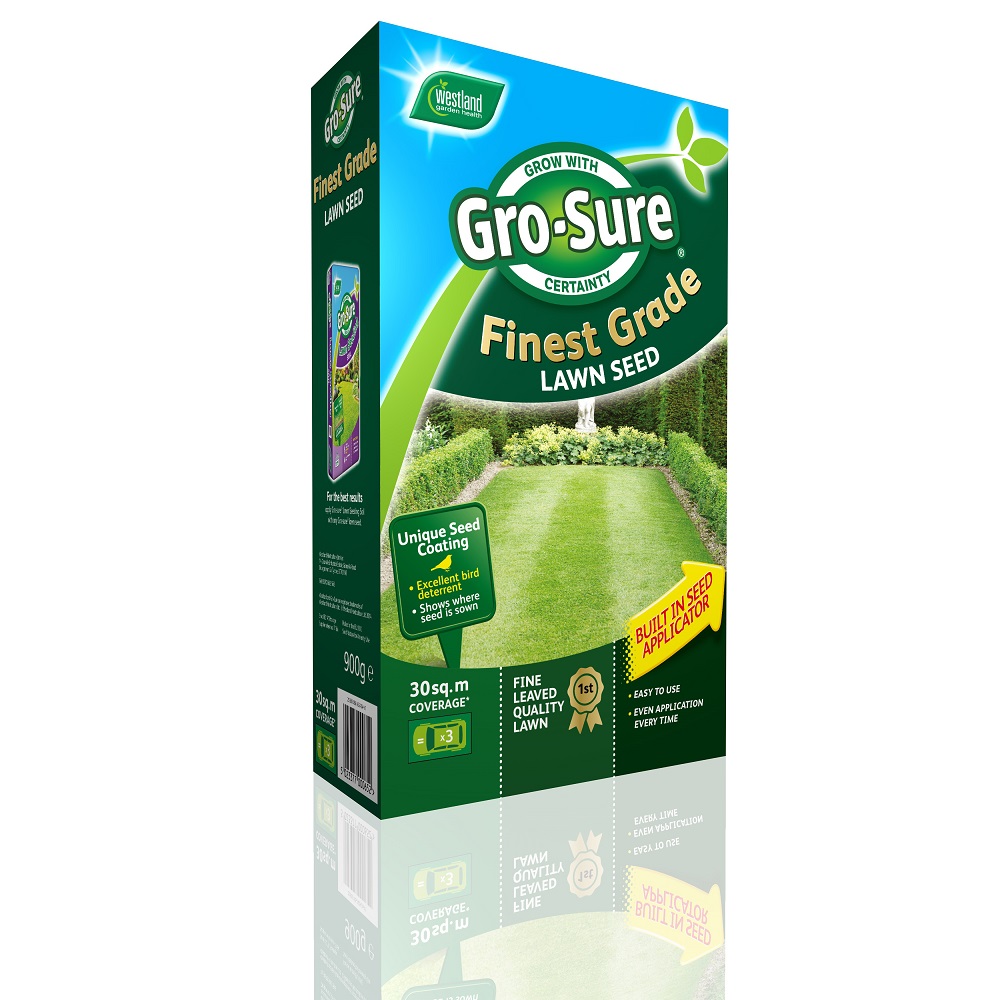 Gro-Sure Finest Lawn Seed 30sqm - Lawn Care - Arboretum Garden Centre